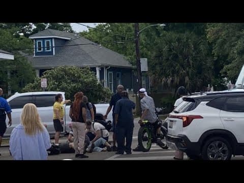 3 hit by vehicle near Jazz Fest entrance in New Orleans, police say