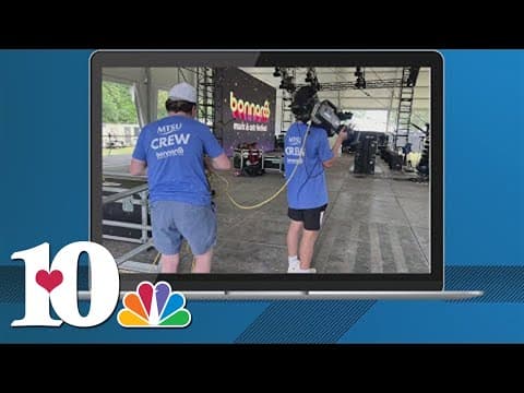 Team of MTSU students and faculty to stream live production of Bonnaroo music festival