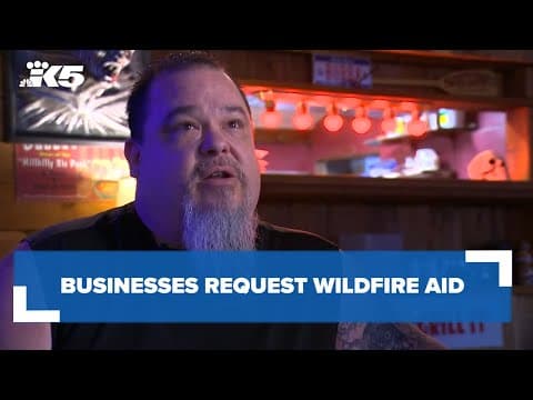 Businesses request wildfire aid