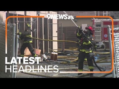 Latest headlines | Dozens of storage units damaged, 2 firefighters hurt in Arvada fire