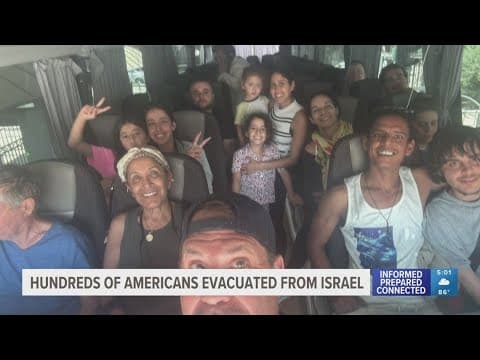 Hundreds of Americans evacuated from Israel as Trump reports little damage to U.S. airbase in Qatar