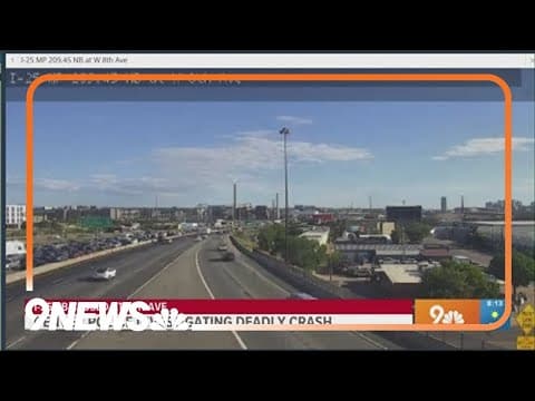 Pedestrian hit and killed along I-25 Saturday morning