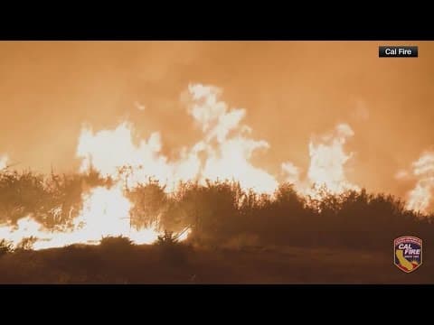 Wildfires spreading across three states in the U.S.