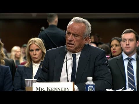 RFK Jr. discusses Operation Warp Speed and vaccines at confirmation hearing