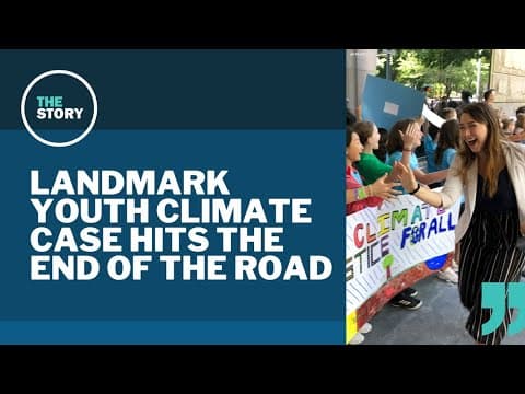 Supreme Court spells an end to landmark Oregon youth climate lawsuit