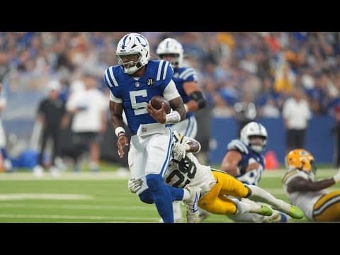 Colts fall to Packers in second preseason game; all eyes remain on QB battle | 13Sports