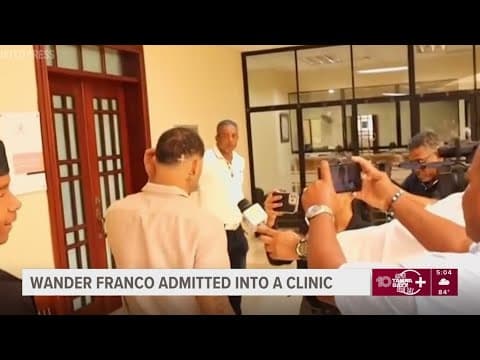 Tampa Bay Rays' Wander Franco detained and admitted into a clinic for mental health issues