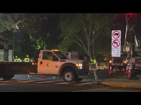 17th St. is closed due to Levee testing