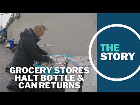 Some Portland grocery stores stop bottle and can returns