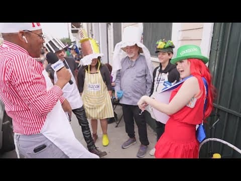 Bake off in the Marigny on Mardi Gras 2025 , fun costumes and more