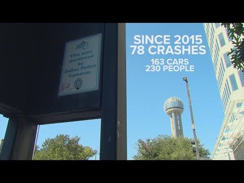 One of Dallas' most dangerous intersections? Victim of violent Monday crash shares scary experience