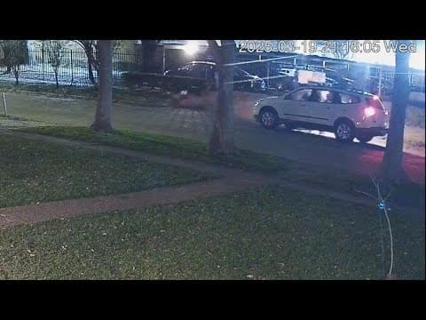 Surveillance video: Gunfire plagues Sharpstown neighborhood