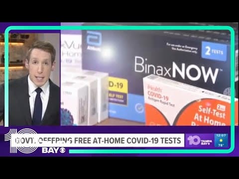 Government offering free at-home COVID-19 tests