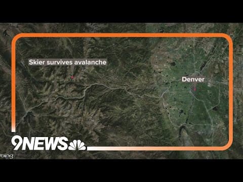 Berthoud Pass avalanche partially buries skier in Grand County