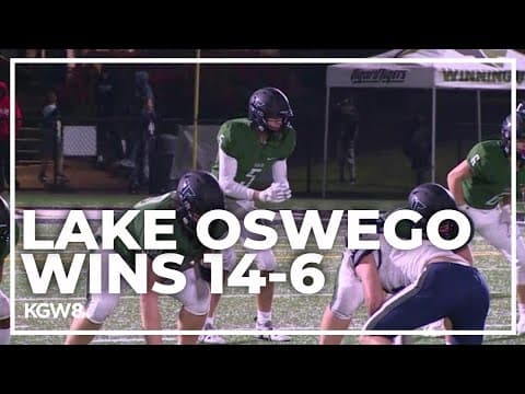 Lake Oswego edges Tigard in rainy game | Friday Night Football