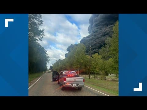 Authorities give update on San Jacinto County chemical plant explosion, fire