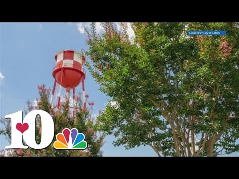 Checkerboard water tower spotted in Alabama