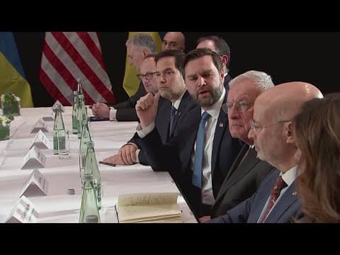 JD Vance, Zelensky discuss Russia-Ukraine war in Munich conference