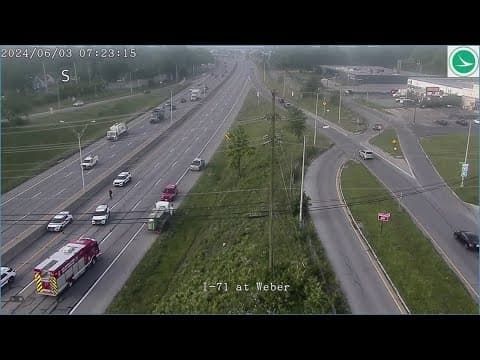 Police: Person dies after being struck by vehicle on I-71 in north Columbus