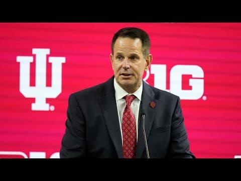 IU head football coach Curt Cignetti named Big Ten Coach of the Year