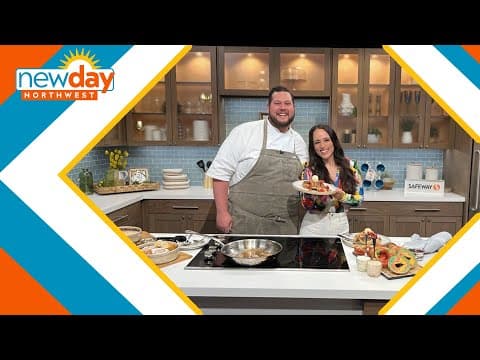 Making Sticky Bunz French Toast with the Hilton Motif - New Day NW