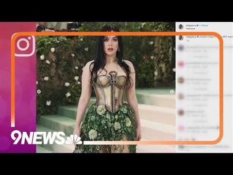 Met Gala photos of Katy Perry generated by AI