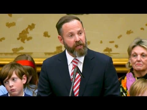 Dustin Burrows full speech after elected as House Speaker