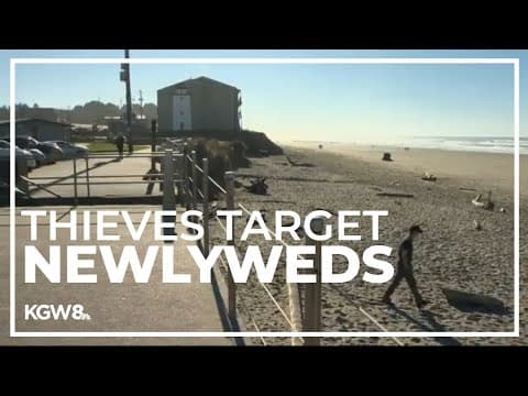 Newlyweds’ belongings stolen while on Oregon Coast honeymoon