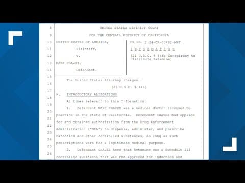 San Diego doctor, among four others, faces charges for Matthew Perry's death