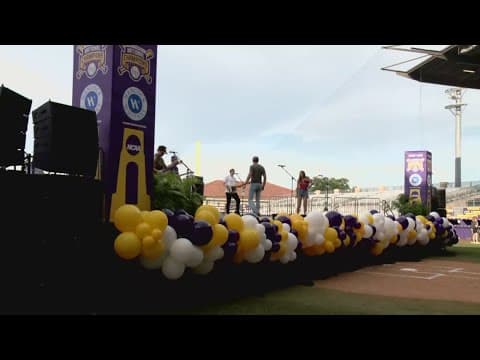 LSU fans set to celebrate CWS win in Baton Rouge