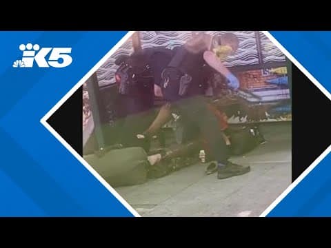 Seattle officer seen hitting man with baton in video disciplined