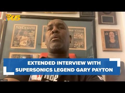 Extended interview: Former SuperSonic Gary Payton