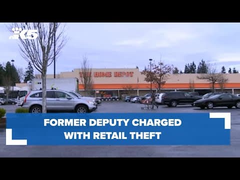 Former deputy charged with retail theft