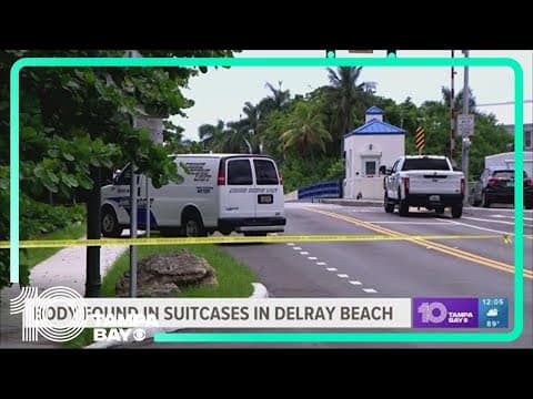 New details in the discovery of human remains in suitcases