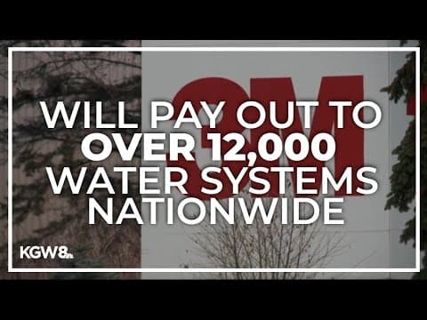 'Forever chemicals' federal settlement approved