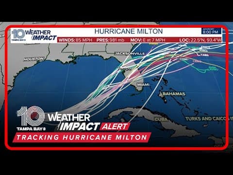 TRACKING HURRICANE MILTON 🌀