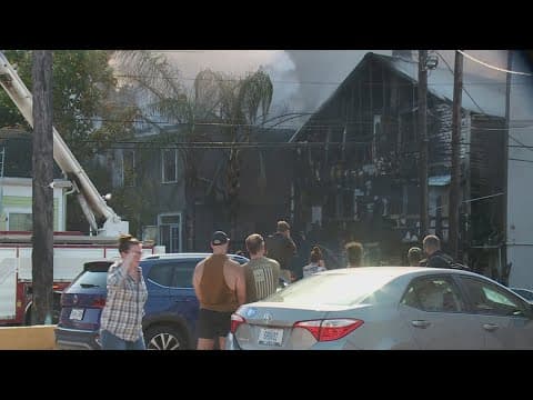 Fire displaces at least 7 residents in the Lower Garden District in New Orleans