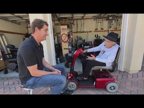 'Helping Hands' restores and donates 2,200 scooters, walkers and canes to friends in need