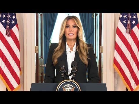 Melania Trump FULL SPEECH: 8 Ukrainian children reunited after Russia-Ukraine war talks