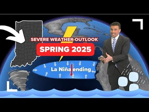 La Niña likely ending this spring | Tornado, wind, hail, and flooding outlook changed