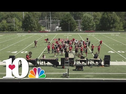 10Tailgate: The Central marching band