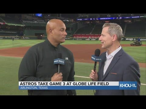 Jason Bristol and Jeremy Booth break down the Astros' ALCS Game 3 win over Texas