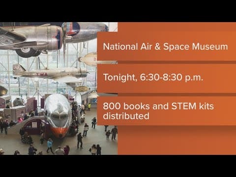 DC Air and Space Museum hosts after-hours party for kids