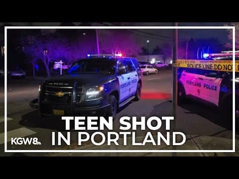 Woman shoots teen walking dog, Portland police says