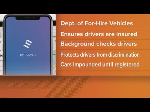 Rideshare company Empower ordered to shut down immediately