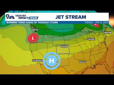 Extended weather | Warmer week ahead before turning stormy again Thursday