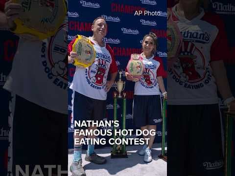 Chestnut and Sudo win Nathan’s Famous Fourth of July Hot Dog Eating Contest