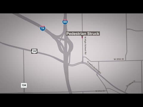 Pedestrian dies after being hit by car in Speedway