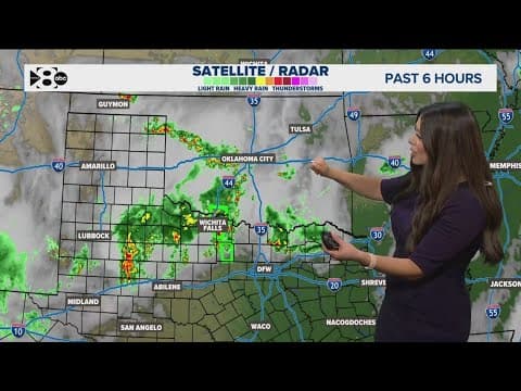 Storm system moves through the Southwest and Midwest U.S.