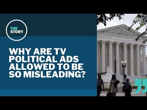 Here's why political ads can run on TV news stations, regardless of falsehoods